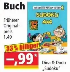 Norma Buch Dina & Dodo Sudoku Angebot