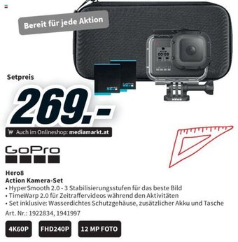 Media Markt Hero8 Action Kamera-Set Angebot
