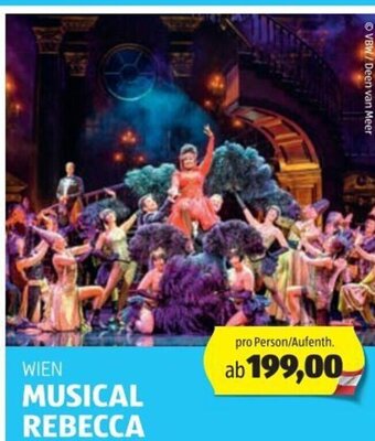 Hofer Reisen WIEN MUSICAL REBECCA Angebot