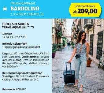 ITALIEN/GARDASEE BARDOLINO 2, 3, 4 ODER 7 NÄCHTE, ÜF