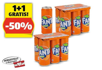 Hofer Coca cola fanta, 6 x 330 ml Angebot