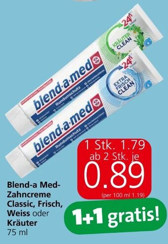 Eurospar Zahncreme Angebot