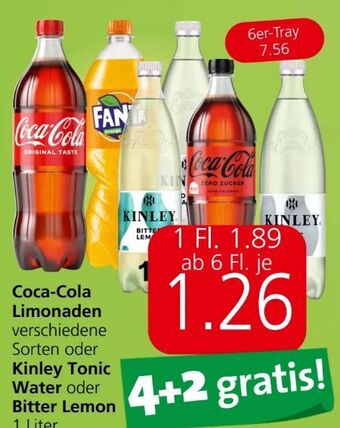 Eurospar Coca cola limonade Angebot