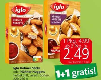 Spar Hühner sticks Angebot