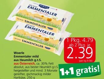 Spar Emmentaler Angebot