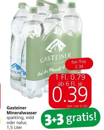 Spar Mineralwasser Angebot