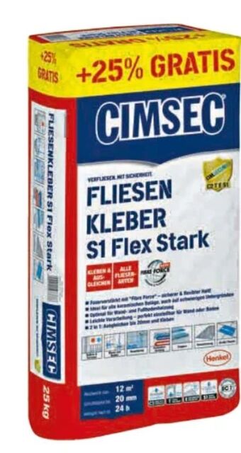 Hagebau Fliesenkleber s1 flex stark Angebot