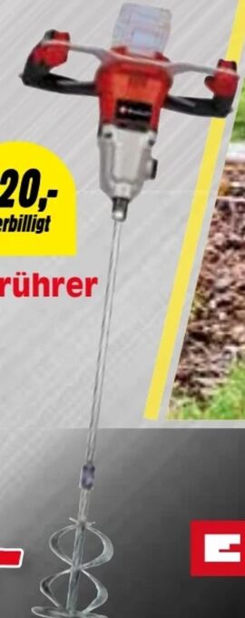 Zgonc Akku-farbmörtelrührer tp-mx 18-2 li bl solo Angebot