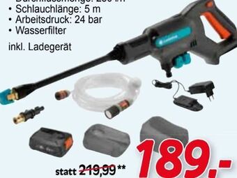 Zgonc Akku-mitteldruckreiniger aquaclean 24-18v p4a solo Angebot