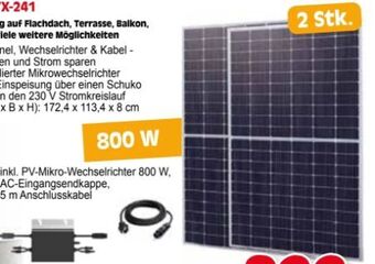 Zgonc Solar balkonkraftwerk tx-241 Angebot