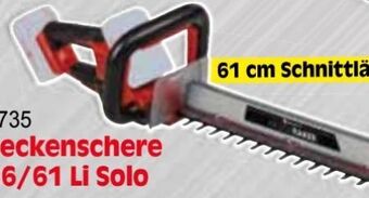 Zgonc Akku-heckenschere ge-ch 36-61 li solo Angebot