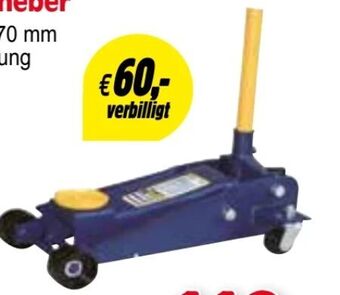 Zgonc Rangierwagenheber Angebot