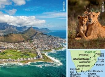 Hofer Safari südafrika rundreise Angebot