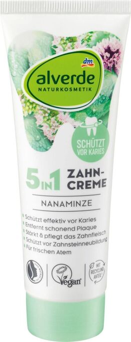 dm Zahncreme nanaminze Angebot