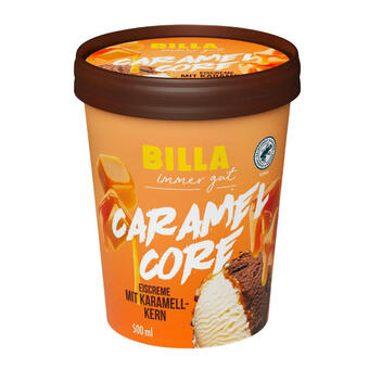 Billa Billa caramel core eis Angebot