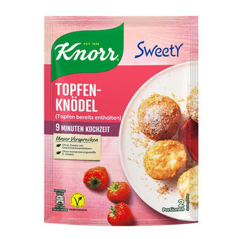 Billa Knorr sweety topfenknödel Angebot