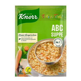 Billa Knorr bitte zu tisch abc suppe Angebot