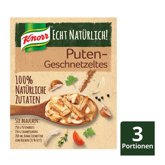 Billa Knorr echt natürlich! putengeschnetzeltes Angebot