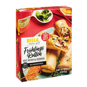 Billa Billa frühlingsrollen mit huhn & gemüse Angebot