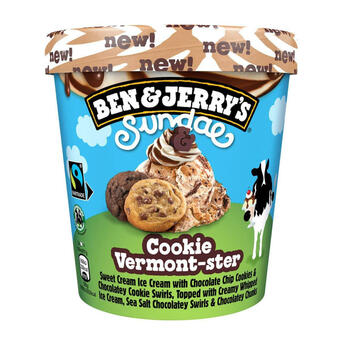 Billa Ben & jerry's sundae cookie vermon-ster Angebot
