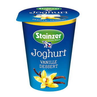 Billa Stainzer joghurt vanille dessert 4% Angebot