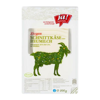 Billa Ja! natürlich ziegenkäse scheiben Angebot