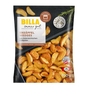 Billa Billa erdäpfel wedges Angebot
