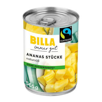 Billa Billa ananas stücke Angebot
