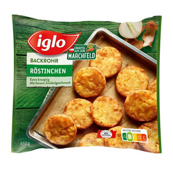Billa Iglo backrohr röstinchen Angebot
