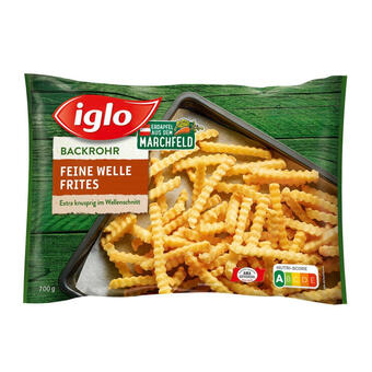 Billa Iglo backrohr feine welle frites Angebot