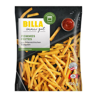 Billa Billa backrohr pommes Angebot