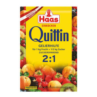 Haas quittin 2:1 gelierhilfe zuckersparend