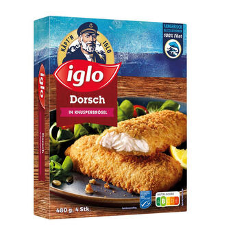 Billa Iglo dorsch in knusperbrösel Angebot