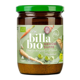 Billa Billa bio gemüsebrühe im glas Angebot