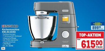 Metro KENWOOD Küchenmaschine KWL90.004SI Angebot