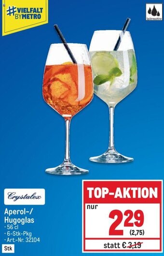 Metro Aperol-/ Hugoglas .56 cl Angebot