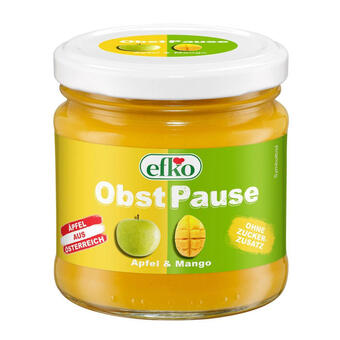 Billa Efko obstpause apfel & mango Angebot