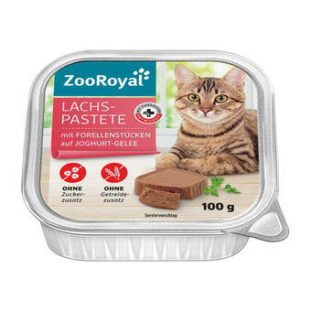 Billa Zooroyal lachs-pastete mit forellenstücken auf joghurt-gelee Angebot