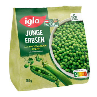 Billa Iglo erbsen Angebot