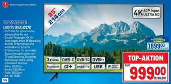 Metro SAMSUNG LED TV 85AU7170 Angebot