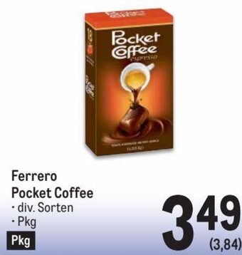 Metro Ferrero Pocket Coffee Angebot