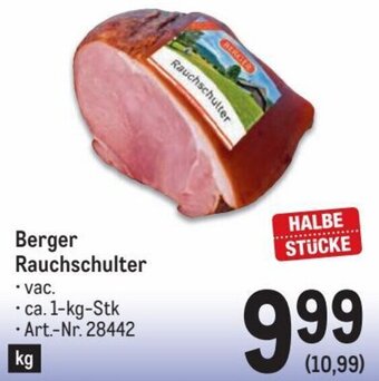 Metro Berger Rauchschulter Angebot