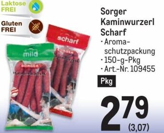 Metro Sorger Kaminwurzerl Scharf Angebot