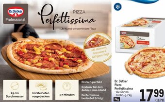 Metro Dr. Oetker Pizza Perfettissima • div. Sorten .6x365-g-Pkg Angebot
