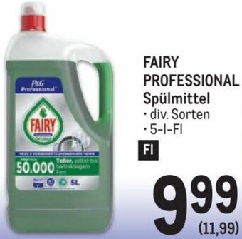 Metro FAIRY PROFESSIONAL Spülmittel Angebot