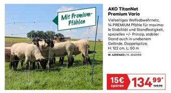 Lagerhaus AKO TitanNet Premium Vario Angebot