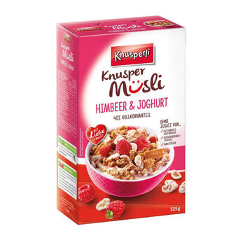 Billa Knusperli himbeer & joghurt knuspermüsli Angebot