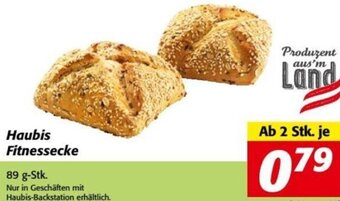 Nah&Frisch Haubis Fitnessecke 89 g-Stk. Angebot