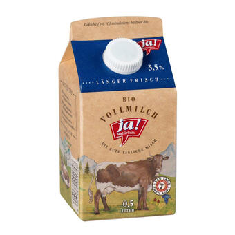 Billa Ja! natürlich vollmilch länger frisch 3.5% Angebot
