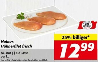 Nah&Frisch Hubers Hühnerfilet frisch ca. 400 g Angebot